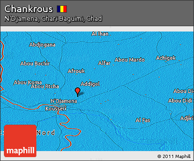 Political Panoramic Map of Chankrous