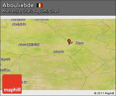 Satellite Panoramic Map of Abouliebde