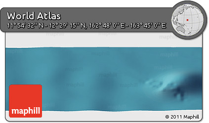 Satellite Panoramic Map of the Area around 12° 11' 54" N, 163° 16' 30" E