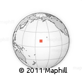 Outline Map of the Area around 12° 11' 54" N, 168° 13' 29" W, rectangular outline