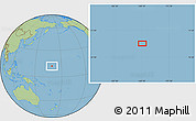 Savanna Style Location Map of the area around 12° 11' 54" N, 169° 13' 29" E
