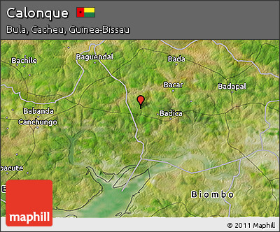Satellite 3D Map of Calonque