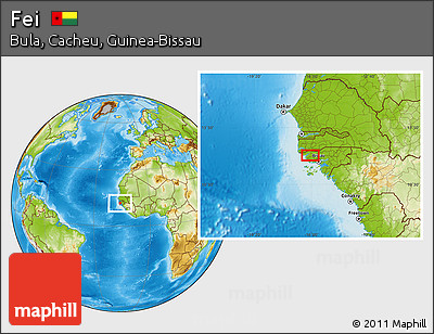 Physical Location Map of Fei
