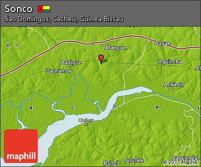 Physical Map of Sonco