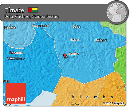 Political Map of Tímate