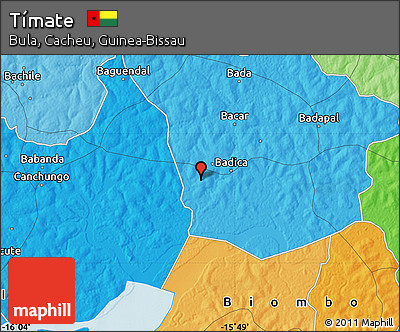 Political Map of Tímate