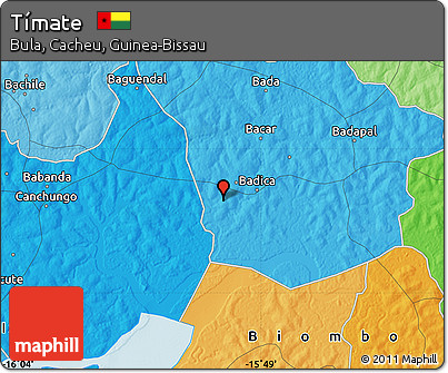 Political Map of Tímate