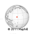 Outline Map of the Area around 12° 11' 54" N, 175° 10' 30" E, rectangular outline