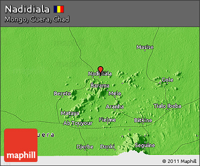 Political 3D Map of Nadidiala
