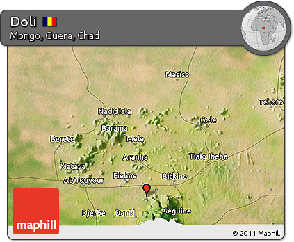 Satellite 3D Map of Doli