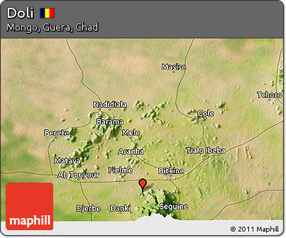 Satellite 3D Map of Doli