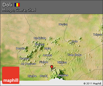 Satellite 3D Map of Doli