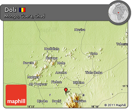 Physical Map of Doli
