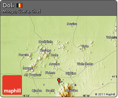 Physical Map of Doli