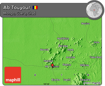 Political Map of Ab Touyour