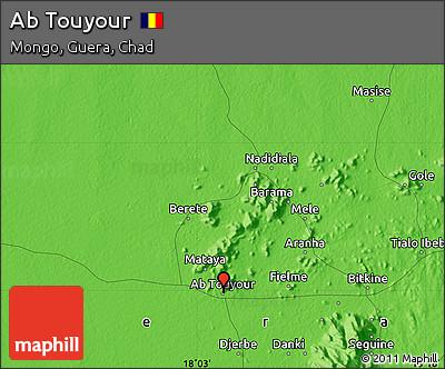 Political Map of Ab Touyour