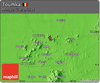 Political Map of Toumka