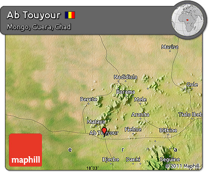 Satellite Map of Ab Touyour