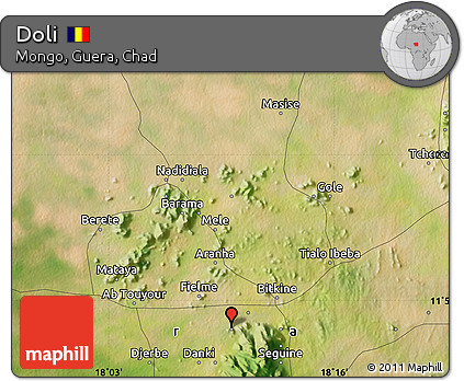 Satellite Map of Doli