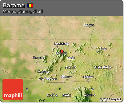Satellite Map of Barama