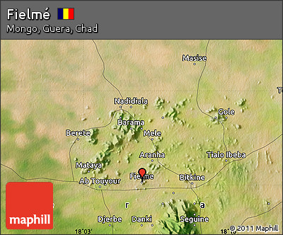 Satellite Map of Fielmé