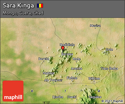 Satellite Map of Sara Kinga