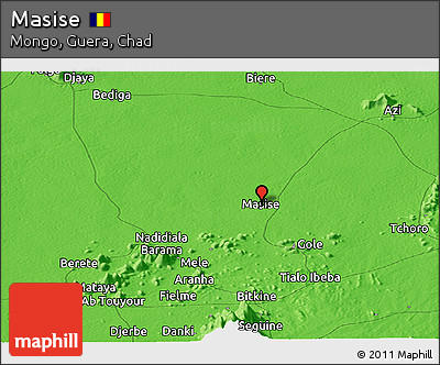 Political Panoramic Map of Masise
