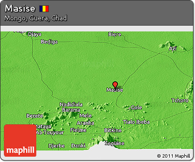 Political Panoramic Map of Masise