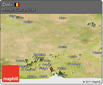 Satellite Panoramic Map of Doli