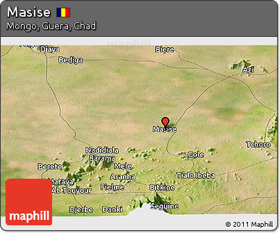 Satellite Panoramic Map of Masise