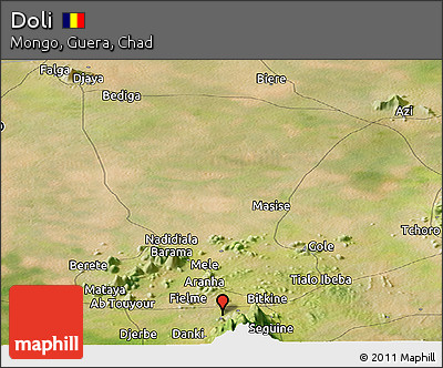 Satellite Panoramic Map of Doli