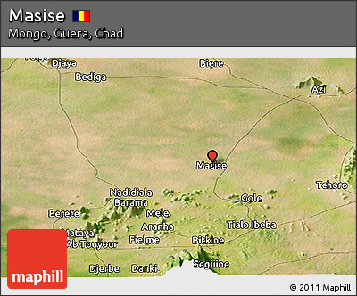 Satellite Panoramic Map of Masise