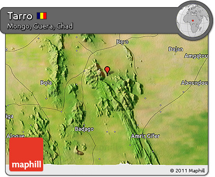 Satellite 3D Map of Tarro