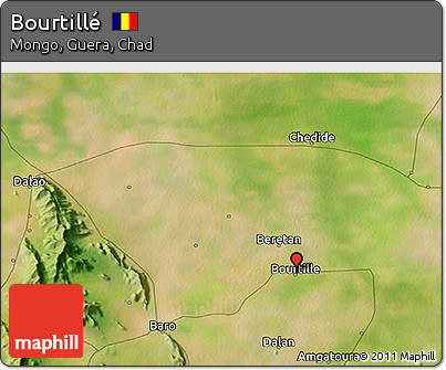 Satellite 3D Map of Bourtillé