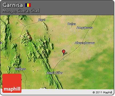 Satellite 3D Map of Garnisa