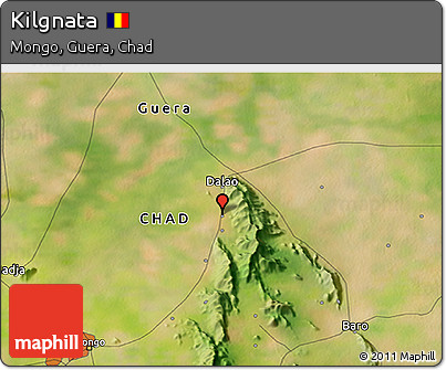Satellite 3D Map of Kilgnata