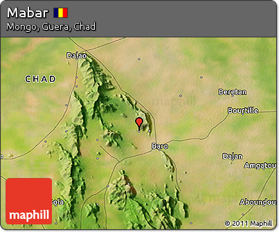 Satellite 3D Map of Mabar