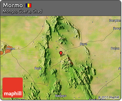 Satellite 3D Map of Mormo