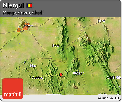 Satellite 3D Map of Niergui