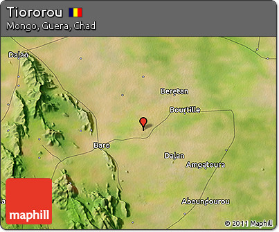 Satellite 3D Map of Tiororou