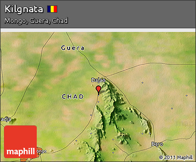Satellite 3D Map of Kilgnata