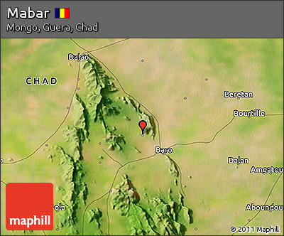 Satellite 3D Map of Mabar