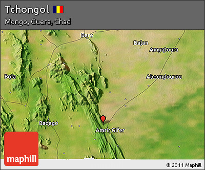 Satellite 3D Map of Tchongol