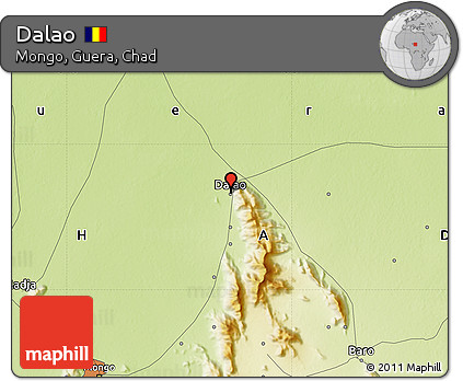 Physical Map of Dalao