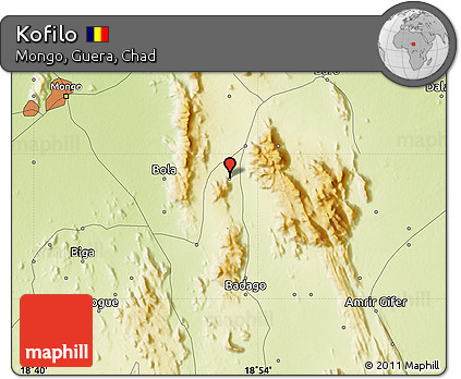 Physical Map of Kofilo