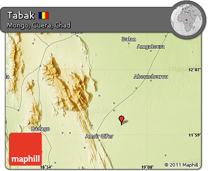 Physical Map of Tabak