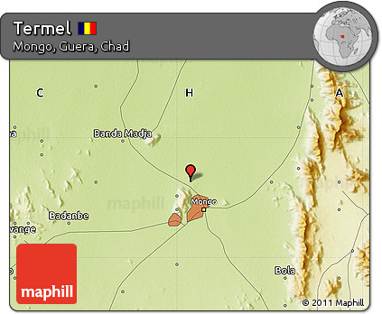 Physical Map of Termel