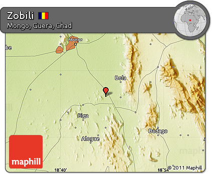 Physical Map of Zobili