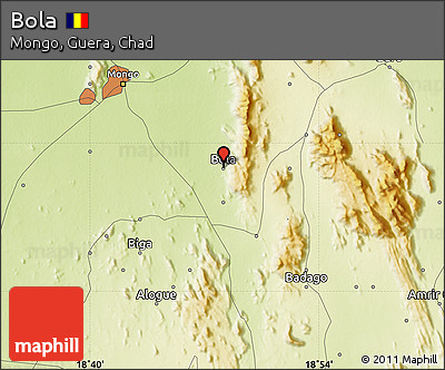 Physical Map of Bola