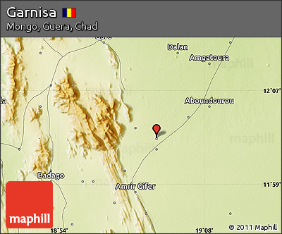 Physical Map of Garnisa